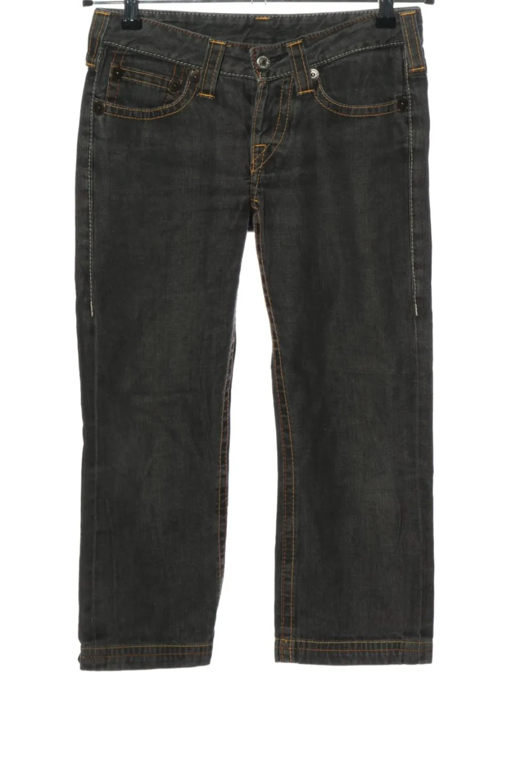 Jeans>Drykorn 7/8 Jeans Größe 34 hellgrau