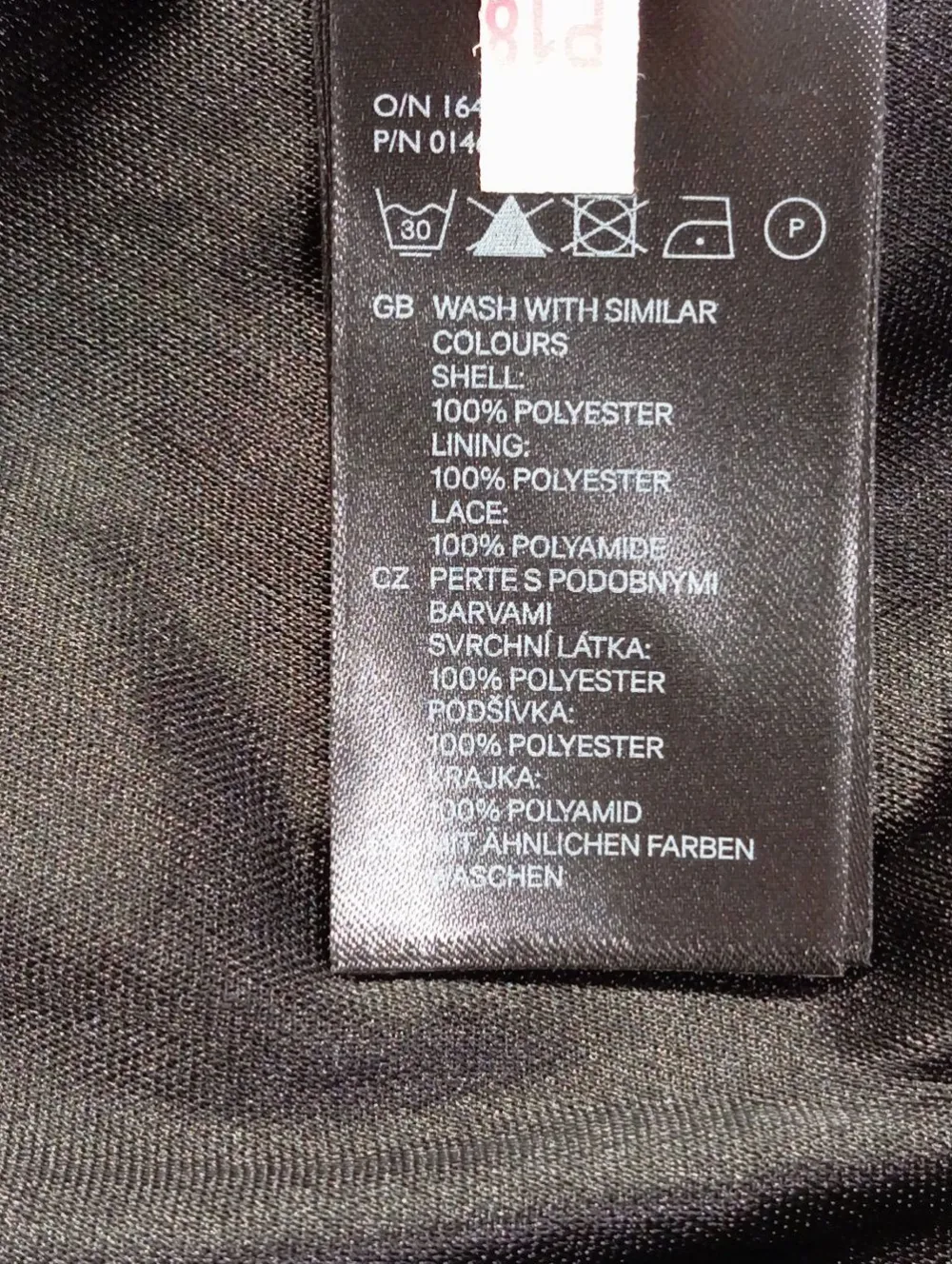 Kleider>H&M Divided Abendkleid Größe 34 schwarz