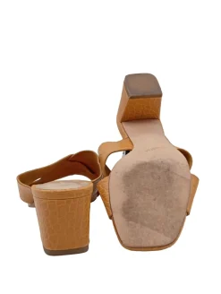 Pantoletten>Pull & Bear Absatz Pantoletten Größe 37 braun