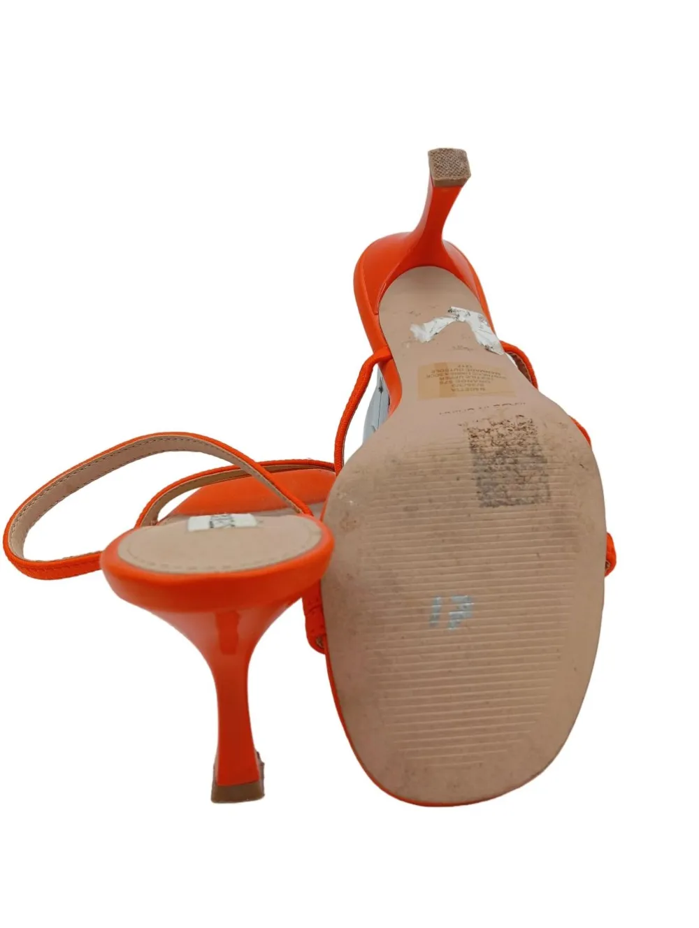 Pantoletten>Steve Madden Absatz Pantoletten Größe 36 neonorange