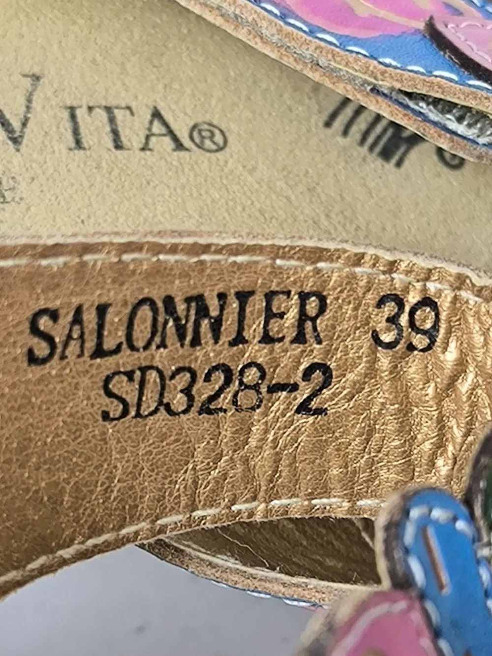 Pantoletten>Laura Vita Absatz Pantoletten Größe 39