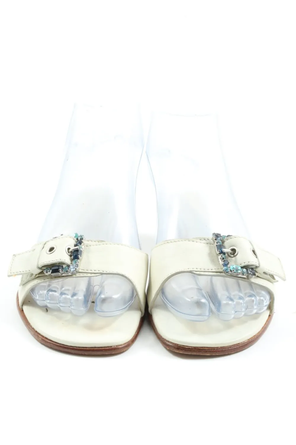 Absatz Pantoletten Größe 36-Attilio giusti leombruni Outlet