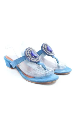 Absatz Pantoletten Größe 36-Zoe Lou Discount