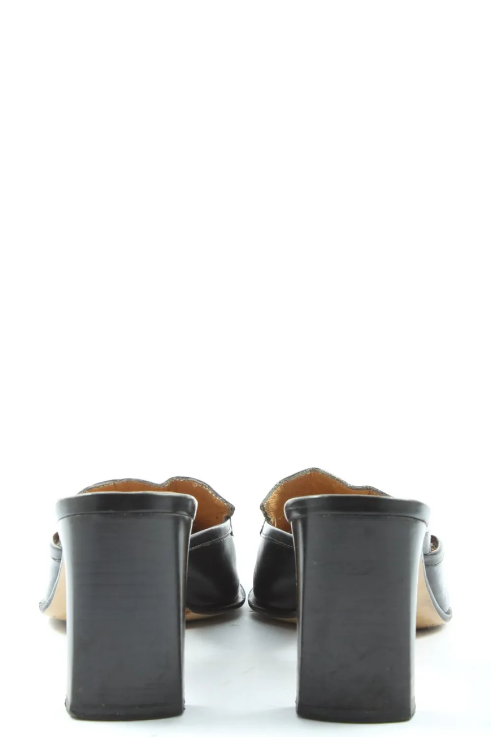 Pantoletten>antonio eboli Absatz Pantoletten Größe 38 schwarz