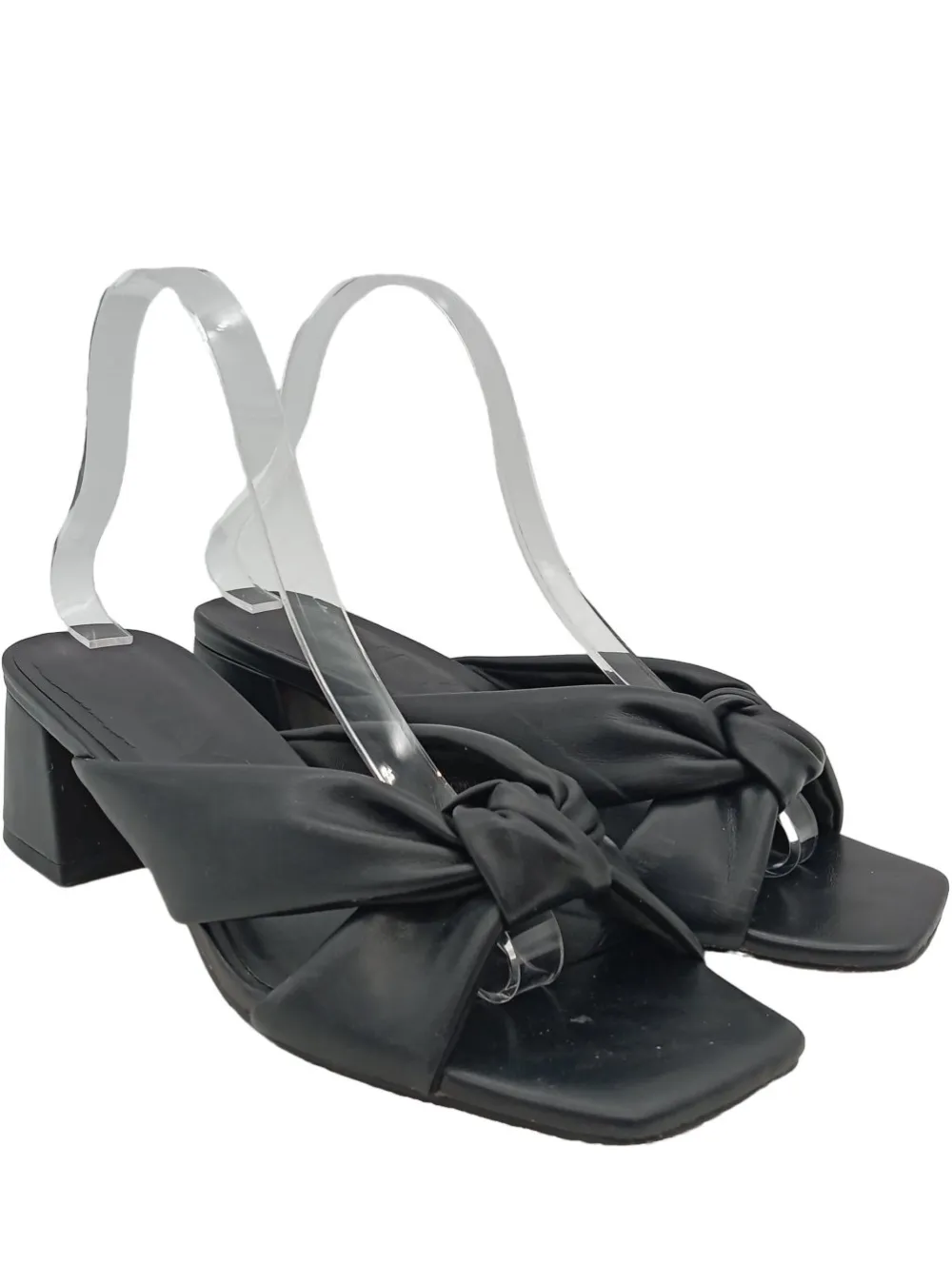 Pantoletten>Only Absatz Pantoletten Größe 39 schwarz