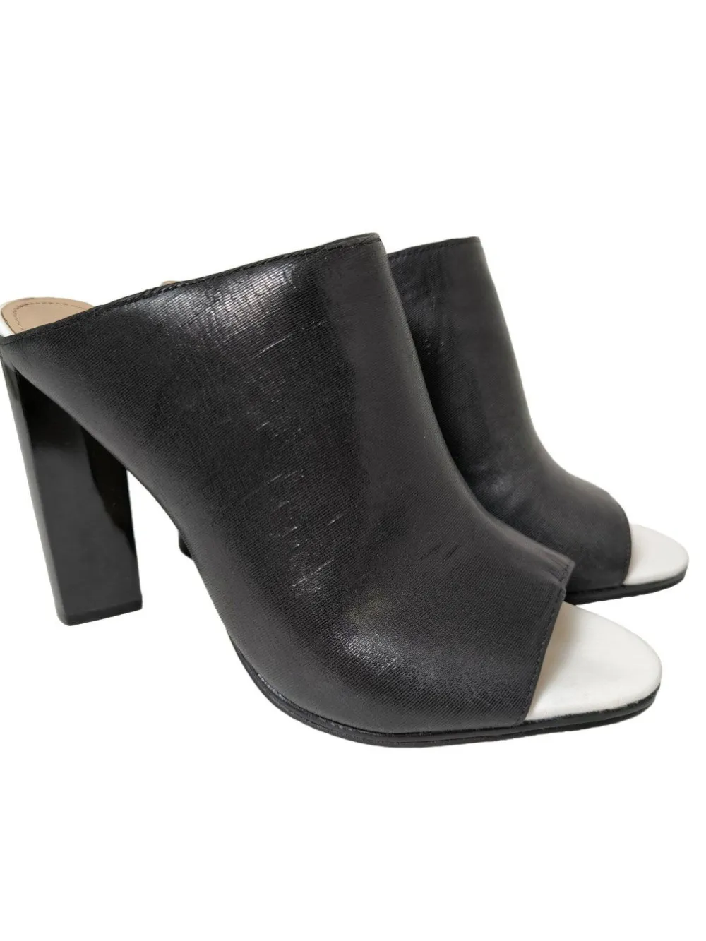 Pantoletten>French Connection Absatz Pantoletten Größe 39 schwarz