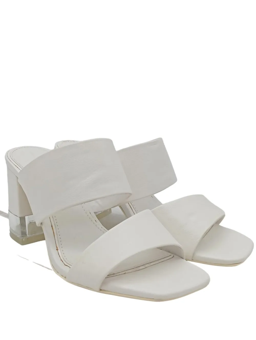 Pantoletten>Bershka Absatz Pantoletten Größe 37 weiß