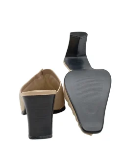 Pantoletten>Andrea Kamp Absatz Pantoletten Größe 40 wollweiß