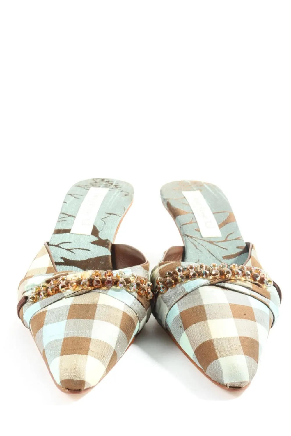 Pantoletten>Olivia Rose Tal Absatz Pantoletten Größe 38