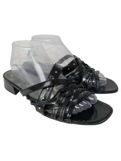 Pantoletten>Bonita Absatz Pantoletten Größe 41 schwarz