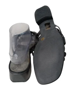 Pantoletten>Bonita Absatz Pantoletten Größe 41 schwarz