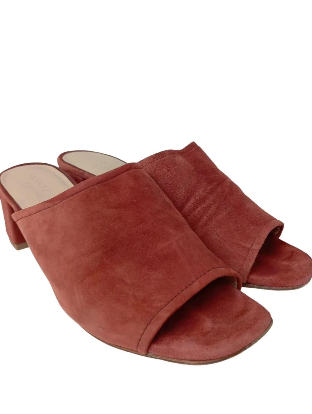 Pantoletten>Anna field Absatz Pantoletten Größe 38 rot
