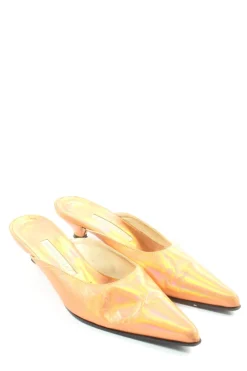 Absatz Pantoletten Größe 37,5-Martine Clay Discount