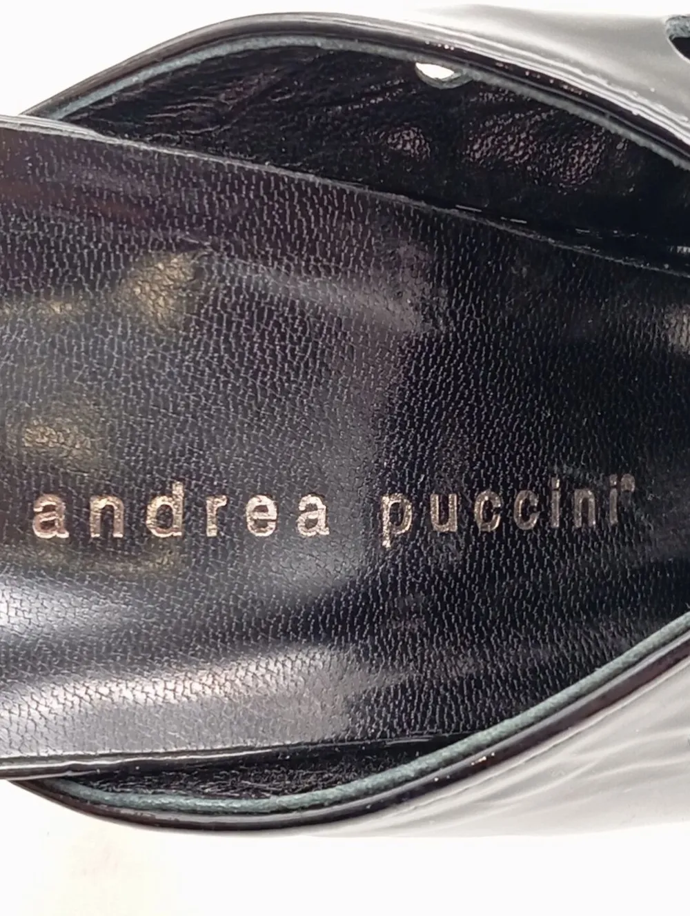 Pantoletten>Andrea Puccini Absatz Pantoletten Größe 37 schwarz