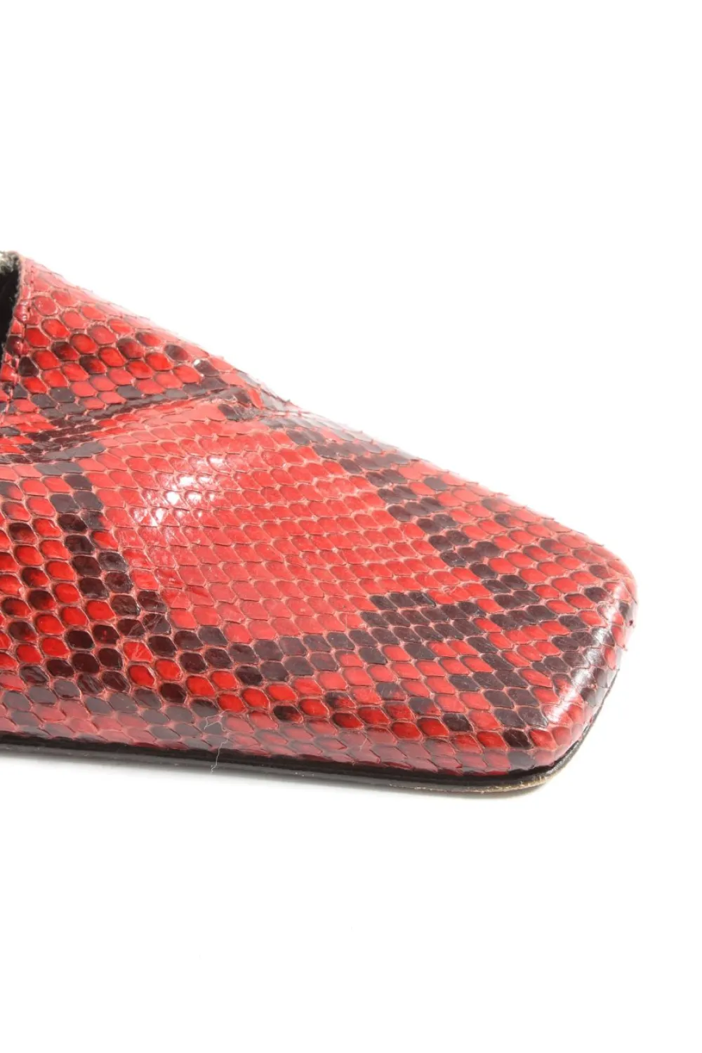 Pantoletten>roberto botticelli Absatz Pantoletten Größe 38 rotschwarz