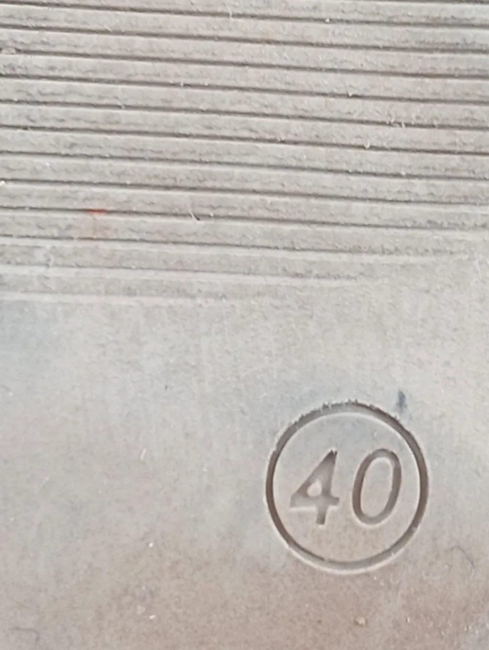 Pantoletten>Hessnatur Absatz Pantoletten Größe 40 braun