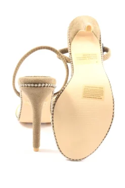 Pantoletten>EGO Absatz Pantoletten Größe 35 grüngrau