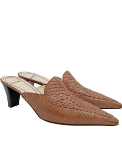 Pantoletten>Gior M Absatz Pantoletten Größe 39 braun