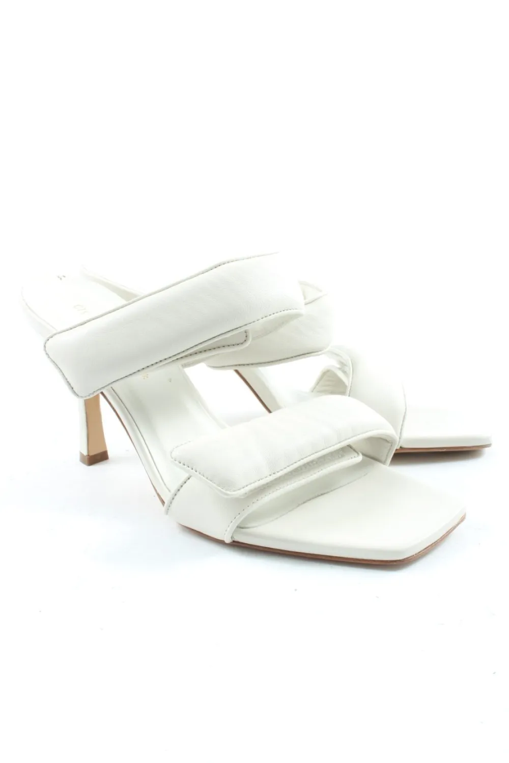 Pantoletten>Gia-x-Pernille-Teisbaek Absatz Pantoletten Größe 38 weiß