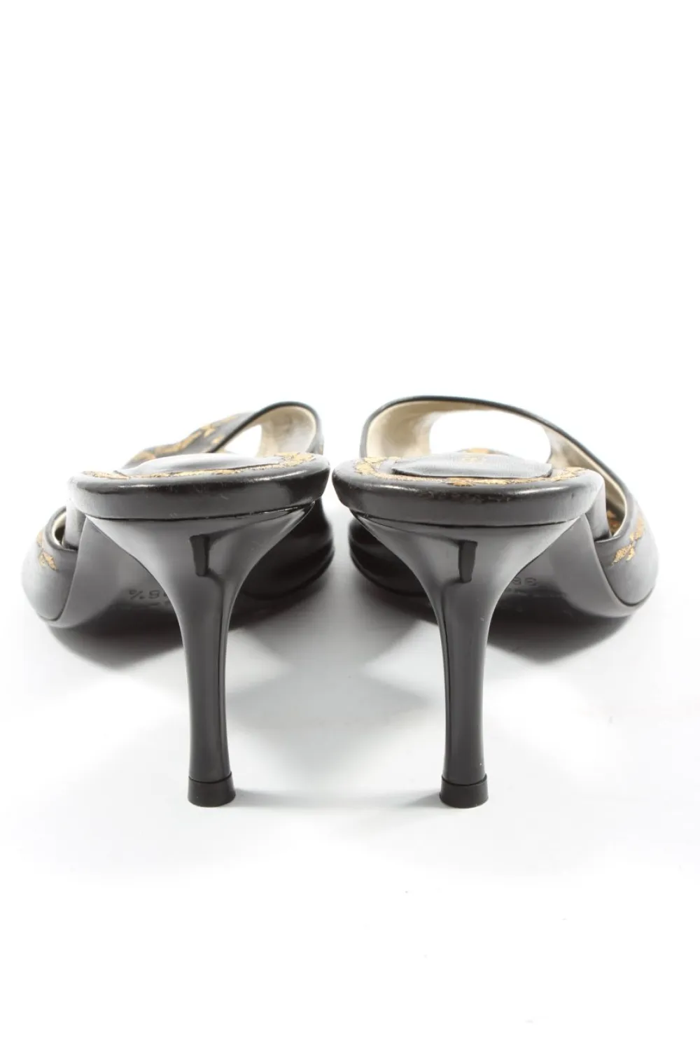 Absatz Pantoletten Größe 36,5-Sergio Rossi New