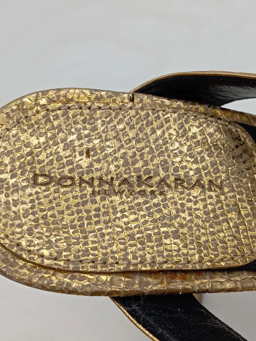 Absatz Pantoletten Größe 37-Donna Karan New