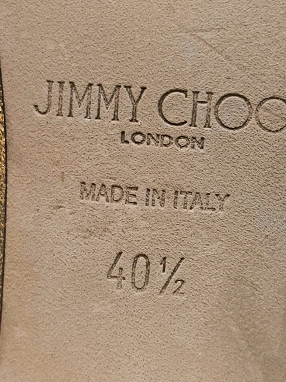 Absatz Pantoletten Größe 40,5-Jimmy Choo Outlet