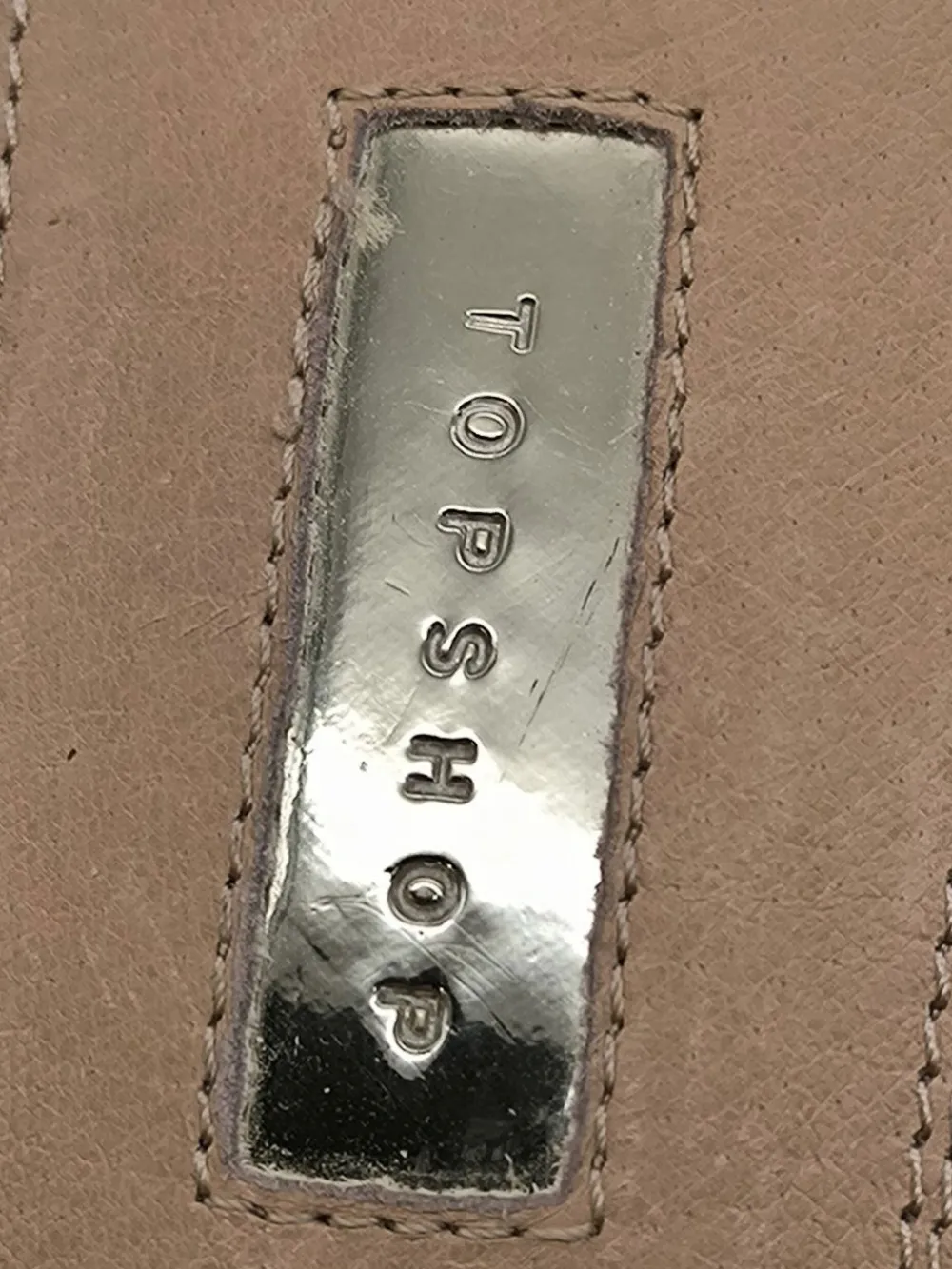 Pantoletten>Topshop Absatz Pantoletten Größe 39 khaki