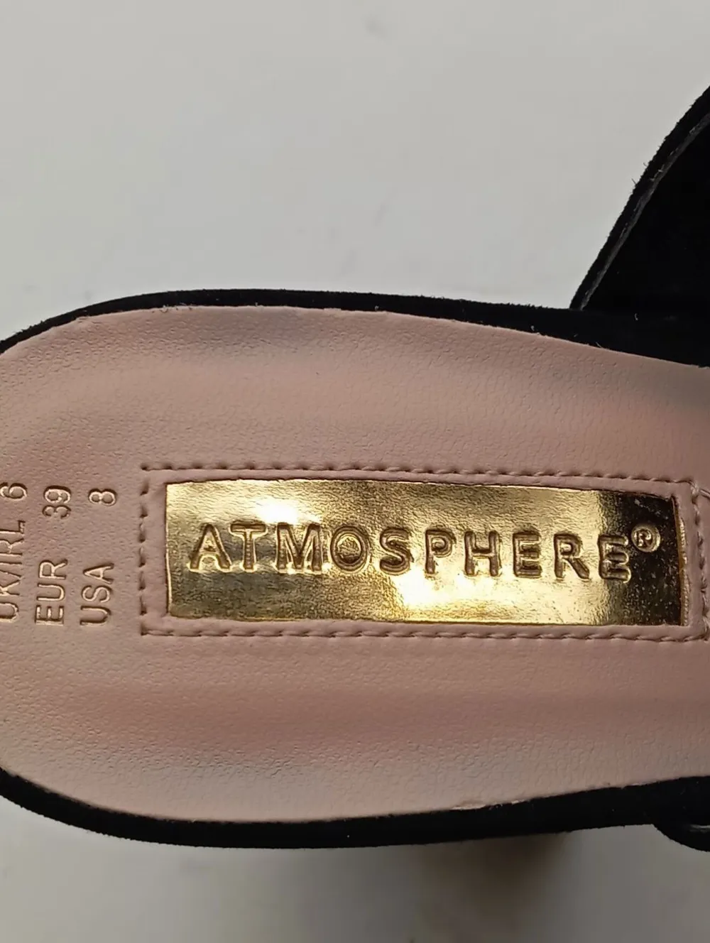 Pantoletten>Primark Absatz Pantoletten Größe 39 schwarz