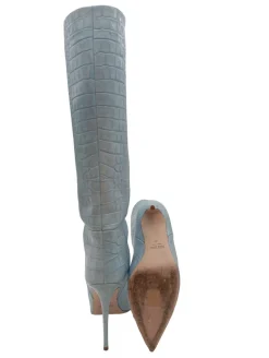 Stiefel>Paris Texas Absatz Stiefel Größe 40 hellgrau