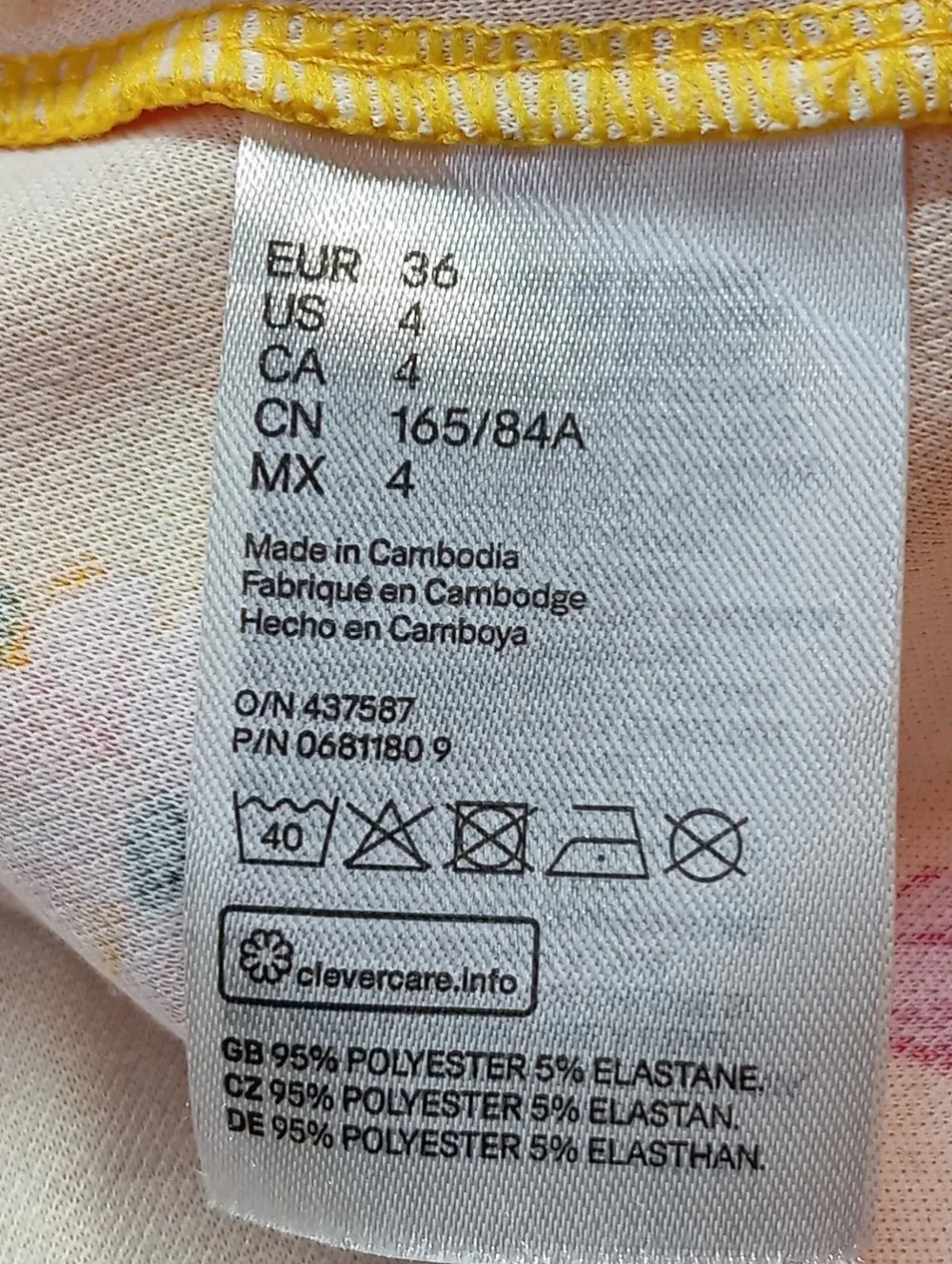 A-Linien Kleid Größe 36-H&M Divided Hot