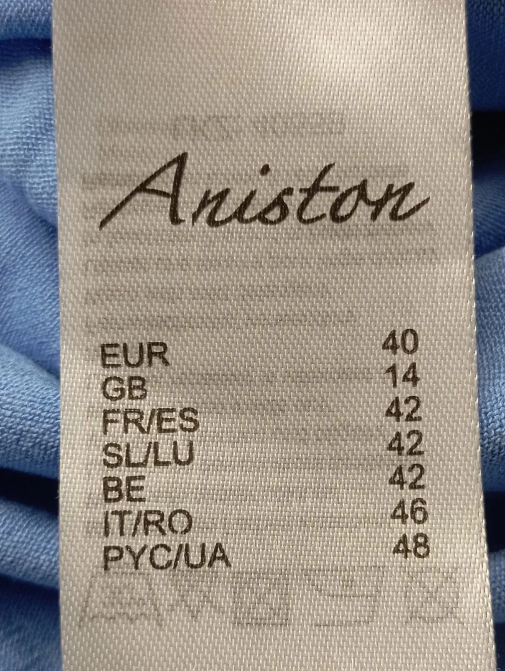 A-Linien Kleid Größe 40-Aniston Selected Hot