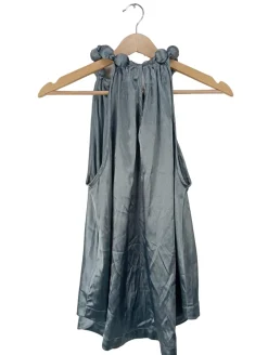 Tops>Gestuz A-Linien Top Größe 36 silberfarben