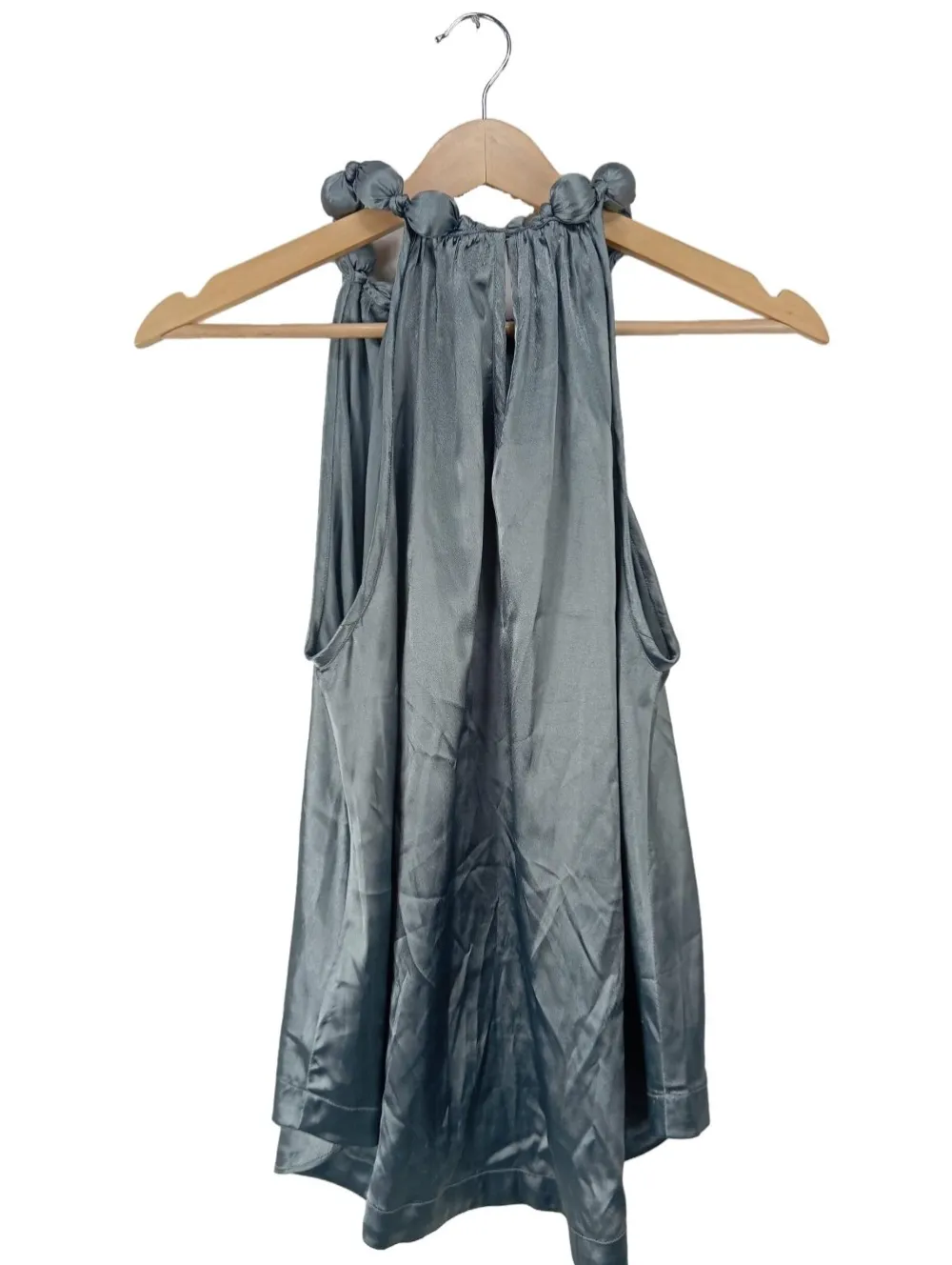 Tops>Gestuz A-Linien Top Größe 36 silberfarben