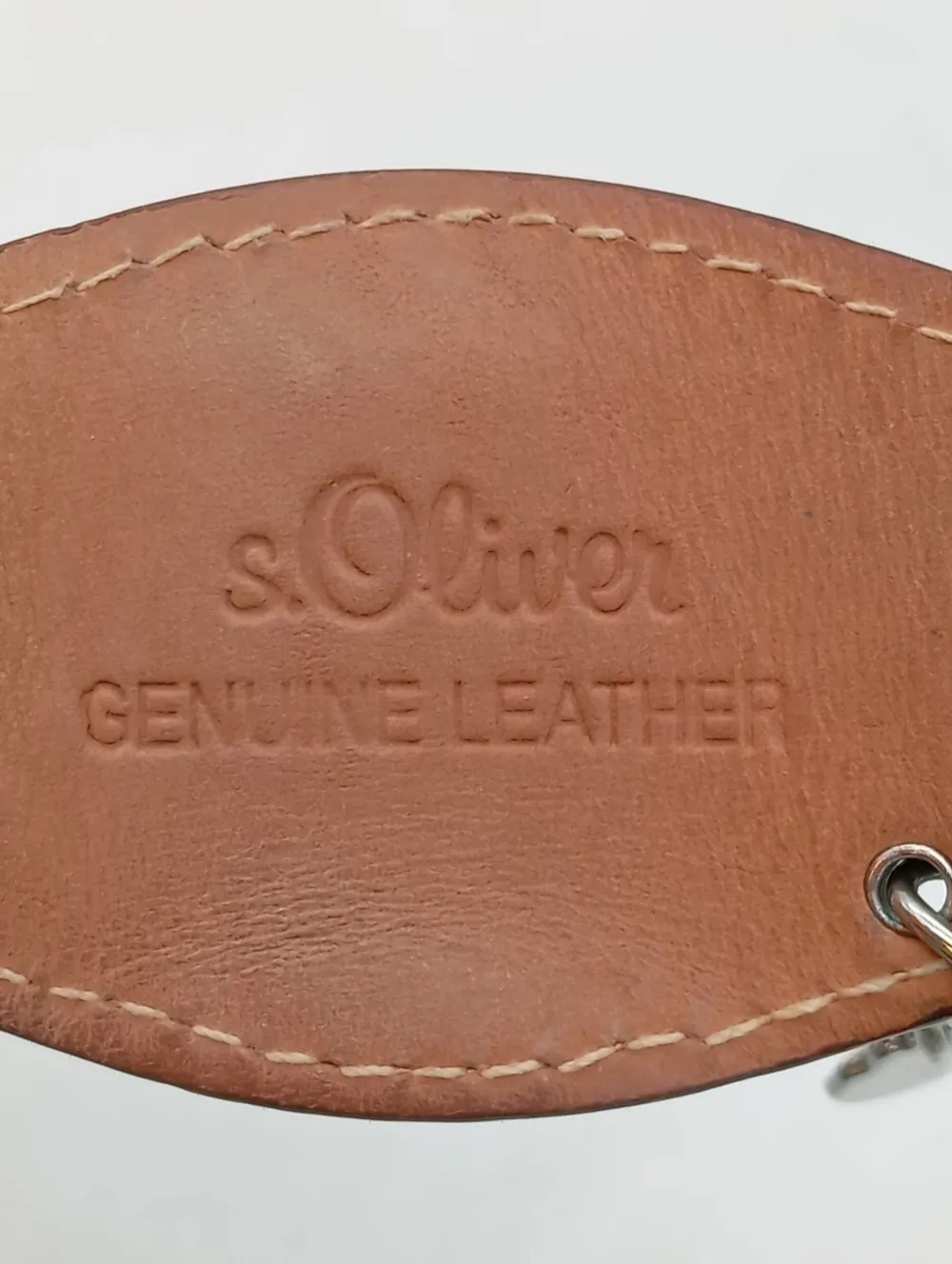 Uhren>s.Oliver Analoguhr silberfarbenbraun