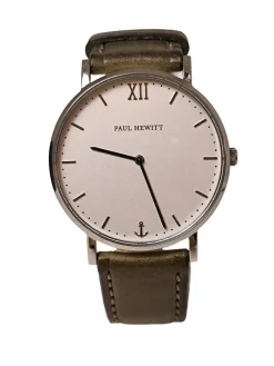 Uhren>Paul Hewitt Analoguhr braun