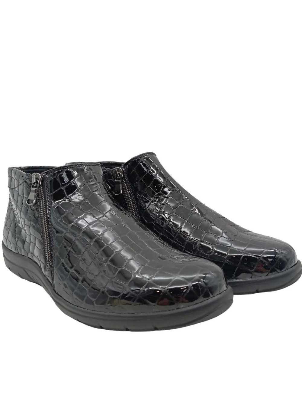 Boots>Naturlu00e4ufer Ankle Boots Größe 40,5 schwarz