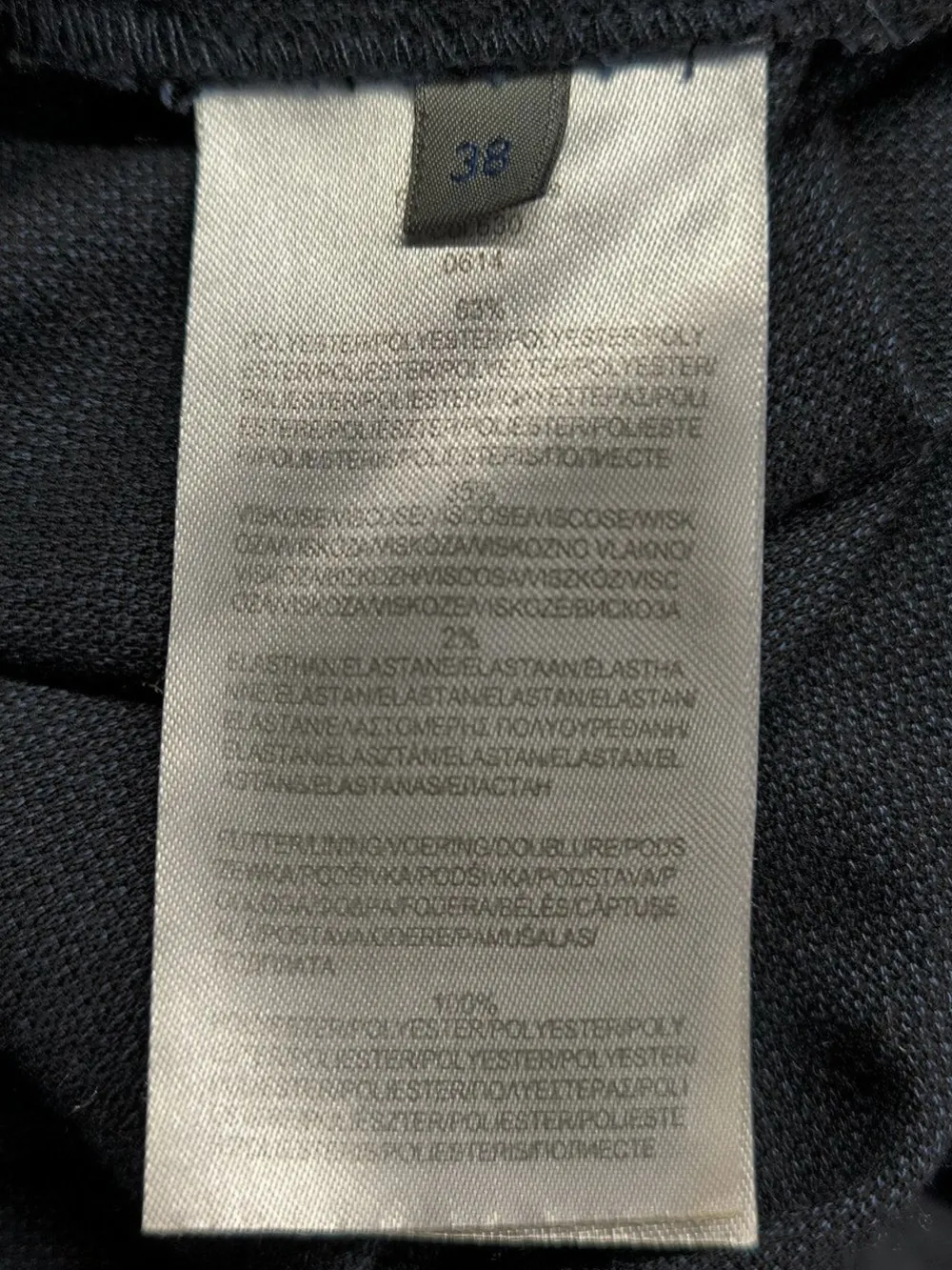 Anzüge>Montego Anzughose Größe 38 schwarz