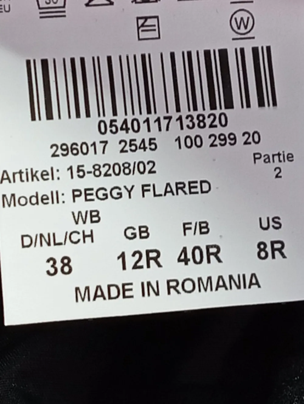 Anzüge>Brax Anzughose Größe 38 schwarz