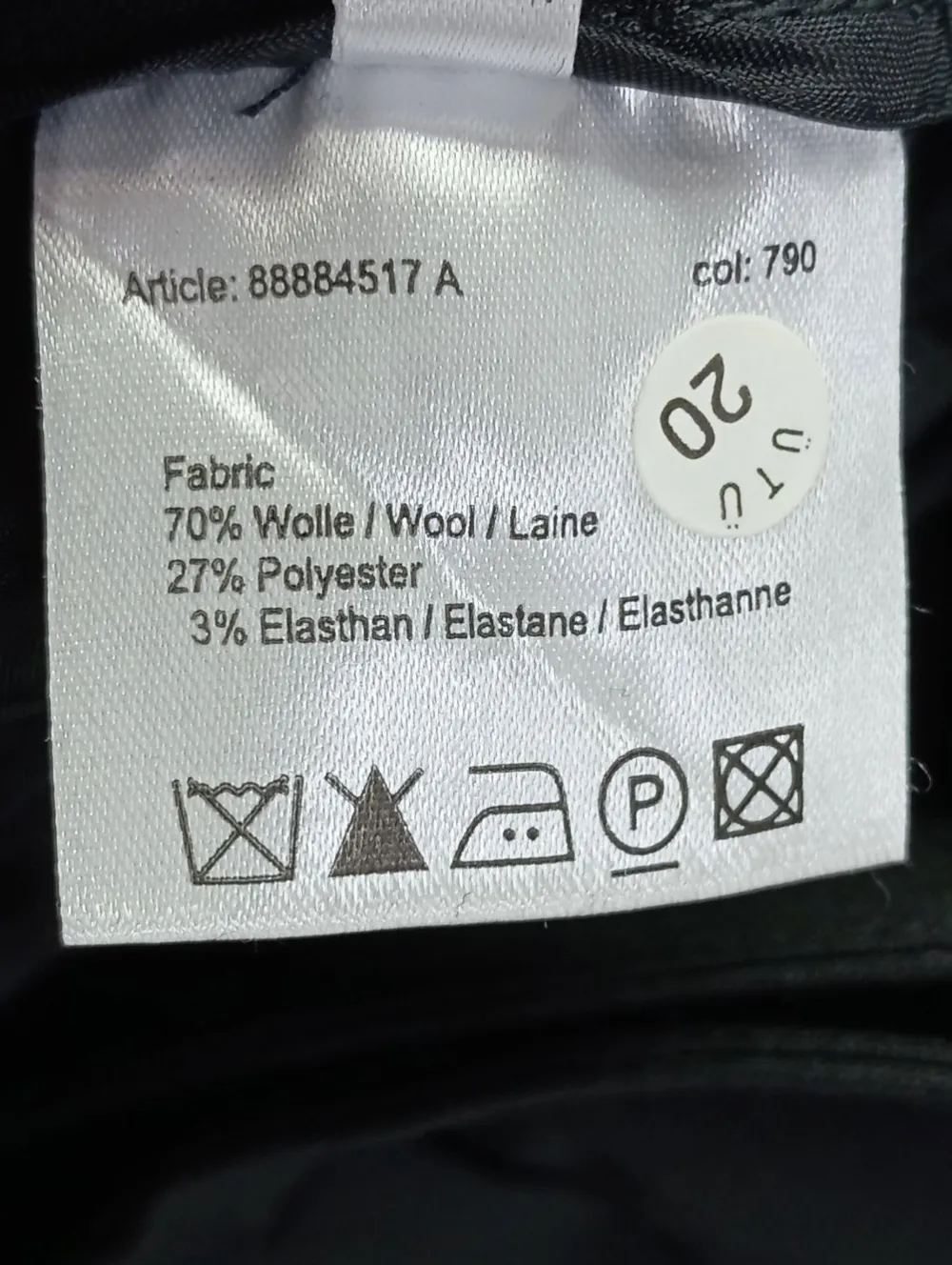 Anzüge>More & More Anzughose Größe 34 schwarz