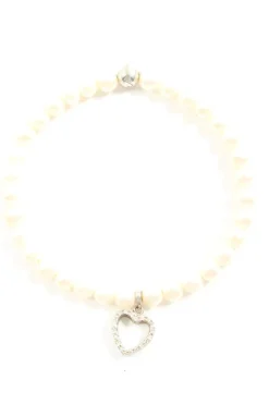 Armschmuck>Miluna Armband wollweiß