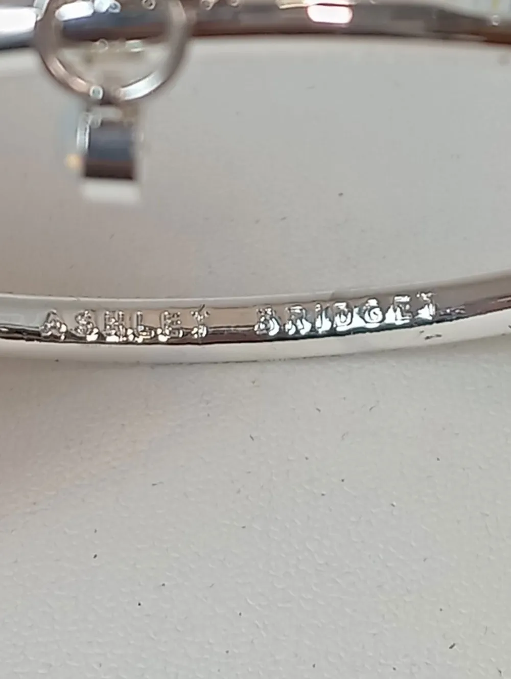 Armschmuck>Ashley Bridget Armspange silberfarben