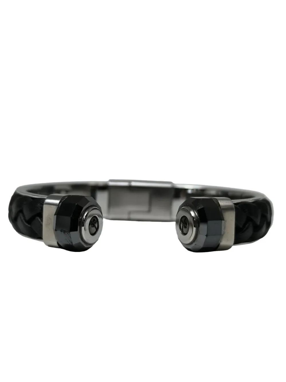 Armschmuck>Swarovski Armspange schwarzsilberfarben