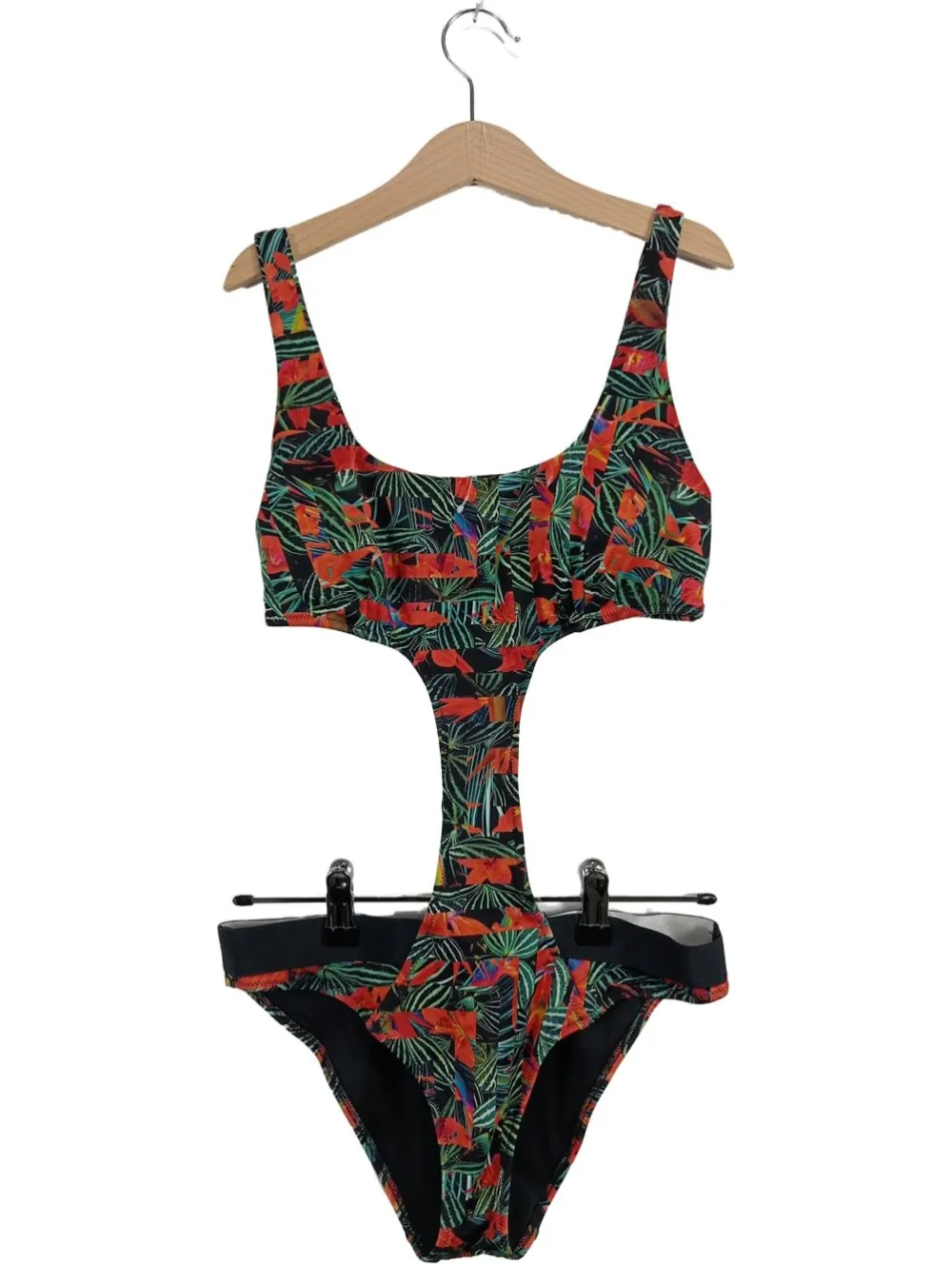 Bademode>Calvin Klein Badeanzug Größe 36 mehrfarbig