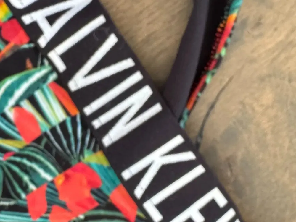 Bademode>Calvin Klein Badeanzug Größe 36 mehrfarbig