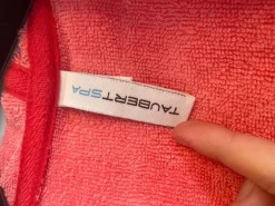 Homewear> Bademantel Größe 38 rot