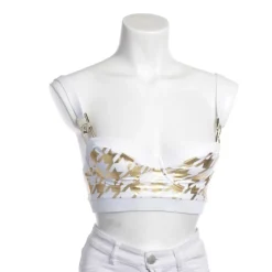 Bademode>Balmain Bademode Größe 40 weiß