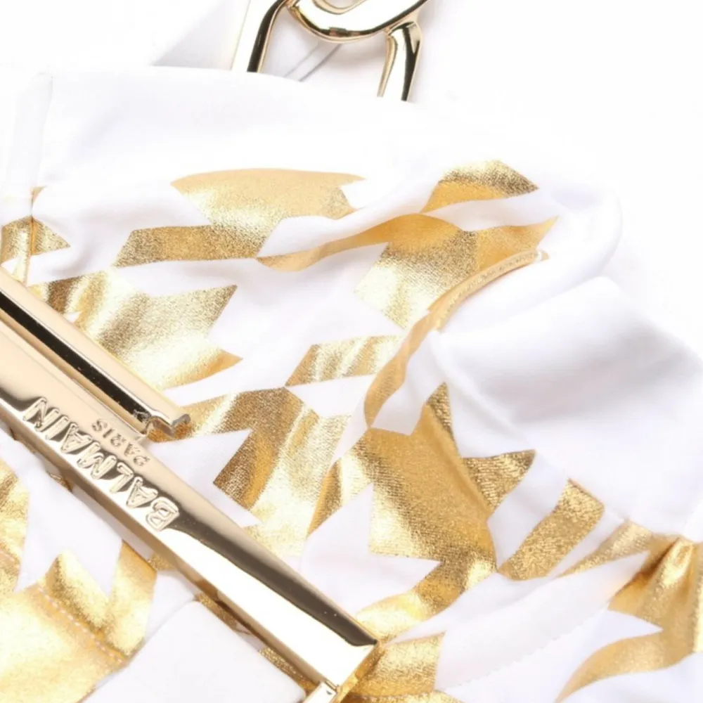 Bademode>Balmain Bademode Größe 40 weiß