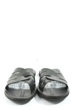 Pantoletten>H&M Badeslipper Größe 36 schwarz