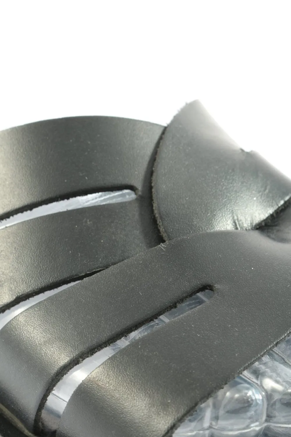 Pantoletten>H&M Badeslipper Größe 36 schwarz