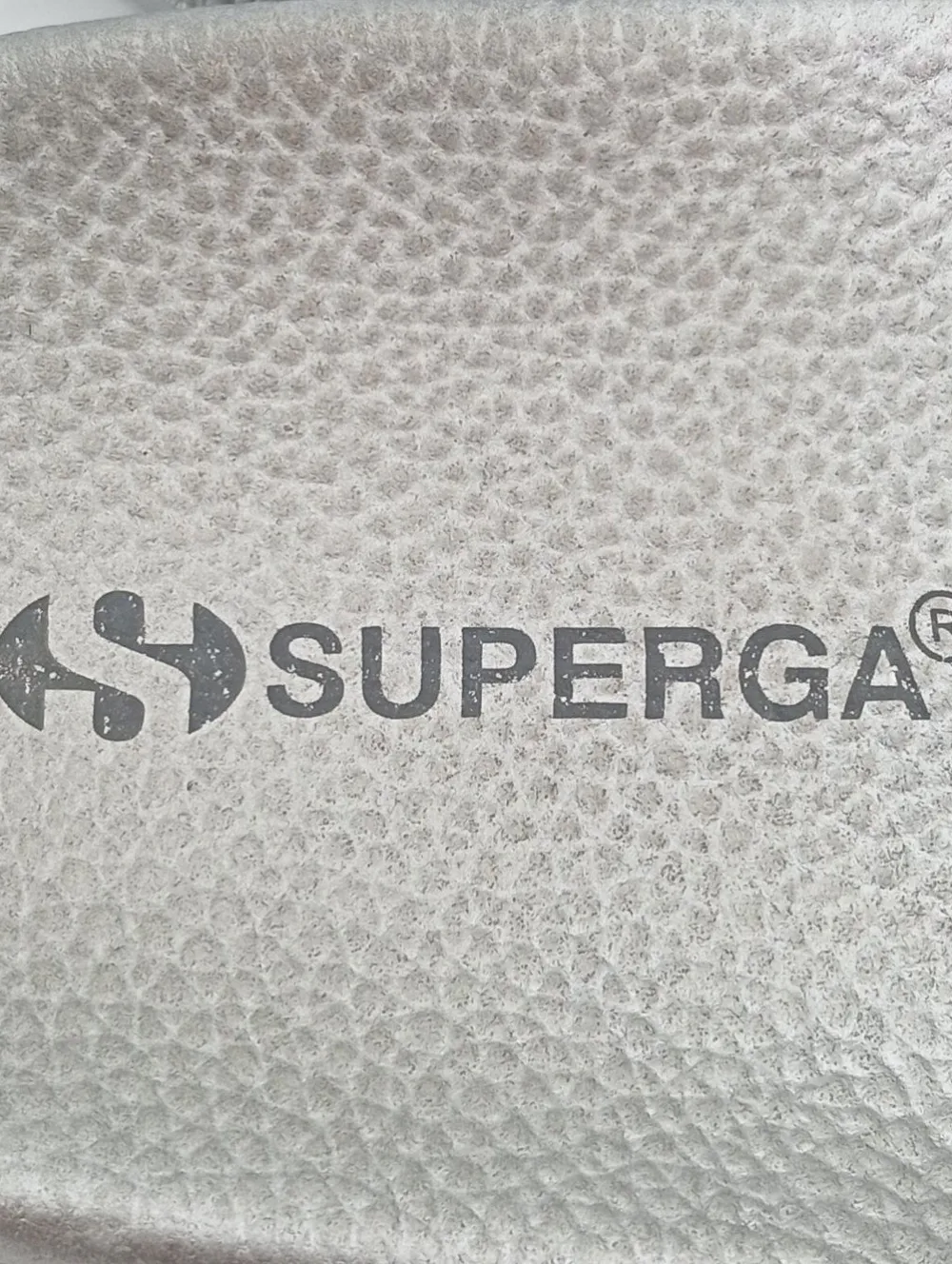 Pantoletten>Superga Badeslipper Größe 40 silberfarben